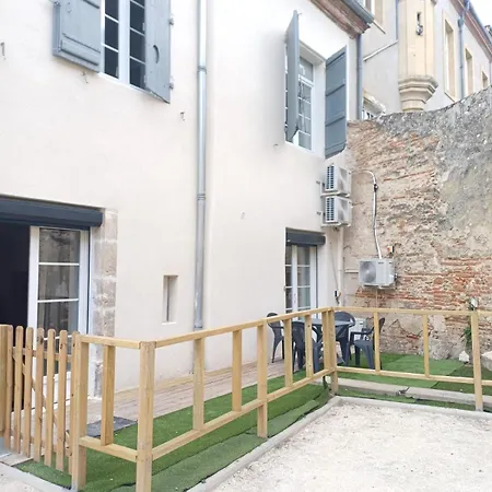 Апартаменты T2 Cosy Avec Sauna Prive & Cour En Plein Coeur De La *